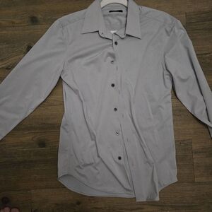 Theory stretch button down